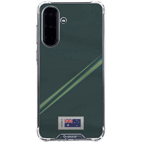 Australia Soccer Flag Galaxy A36 5G Clear Case
