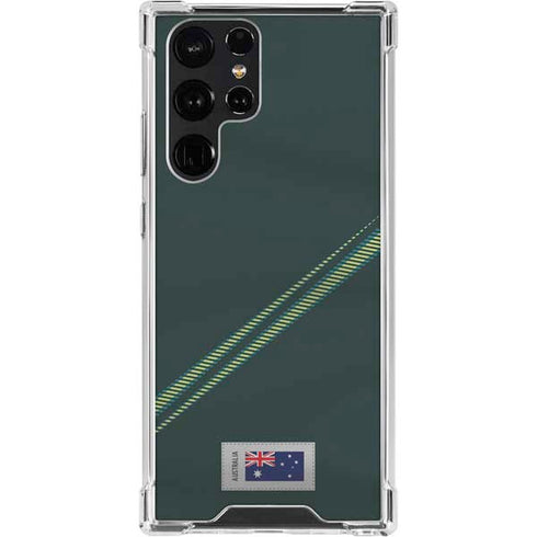 Australia Soccer Flag Galaxy S23 Ultra Clear Case