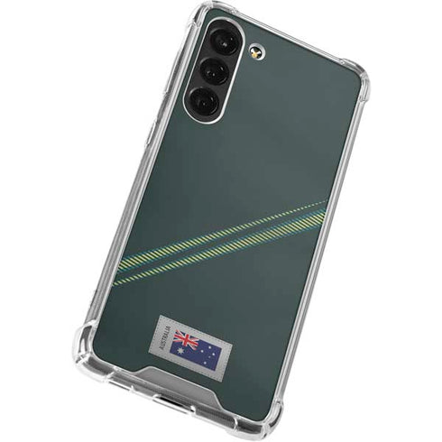 Australia Soccer Flag Galaxy S24 FE Clear Case
