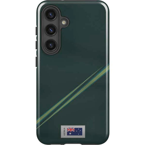 Australia Soccer Flag Galaxy S25 Plus Impact Case