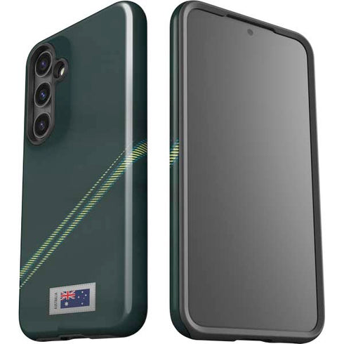 Australia Soccer Flag Galaxy S25 Plus Impact Case