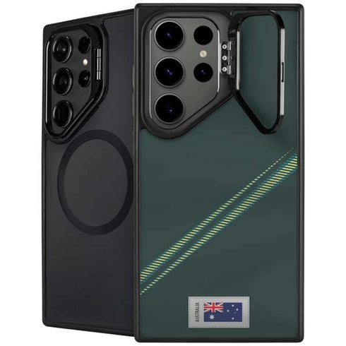 Australia Soccer Flag Galaxy S25 Ultra Kickstand Case