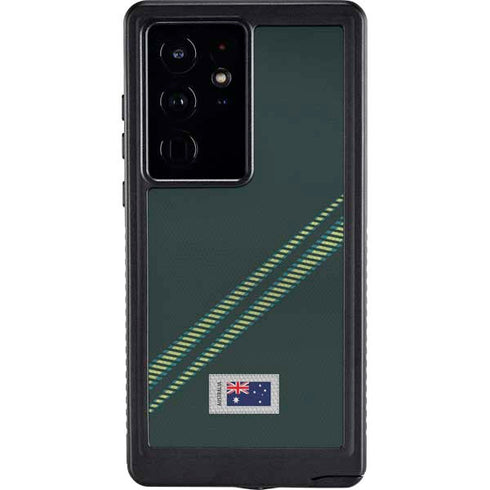 Australia Soccer Flag Galaxy S24 Ultra Waterproof Case