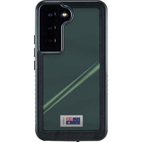 Australia Soccer Flag Galaxy S24 Waterproof Case