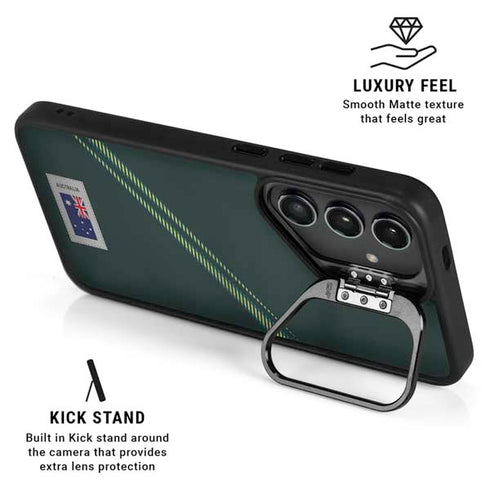 Australia Soccer Flag Galaxy S25 FE Kickstand Case