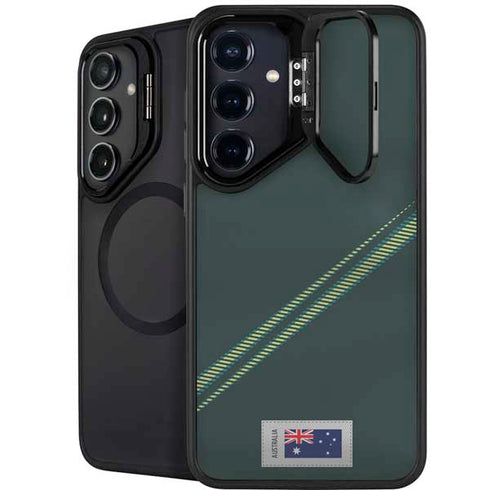 Australia Soccer Flag Galaxy S26 Kickstand Case
