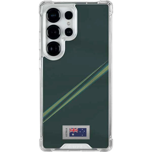 Australia Soccer Flag Galaxy S26 Ultra Clear Case
