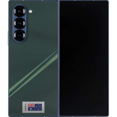 Australia Soccer Flag Galaxy Z Fold6 Skin