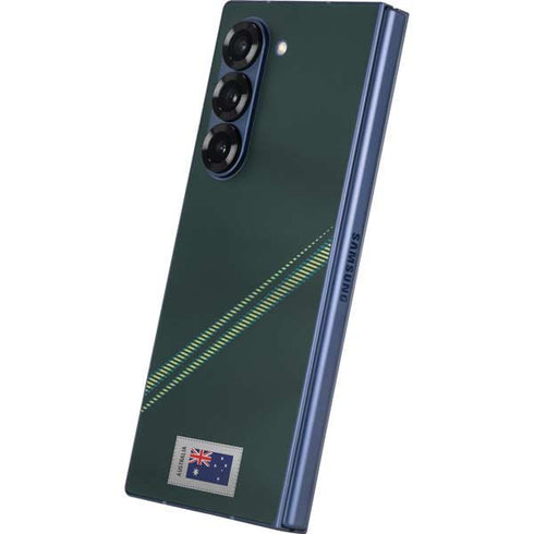 Australia Soccer Flag Galaxy Z Fold6 Skin