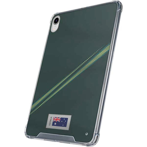 Australia Soccer Flag iPad 11th Gen (2025) Clear Case