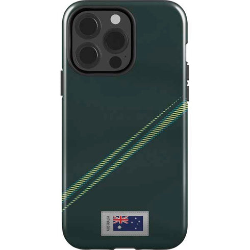 Australia Soccer Flag iPhone 15 Pro Impact Case