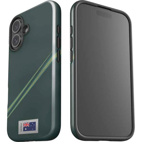 Australia Soccer Flag iPhone 16 Impact Case