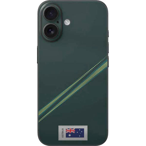 Australia Soccer Flag iPhone 16 Skin