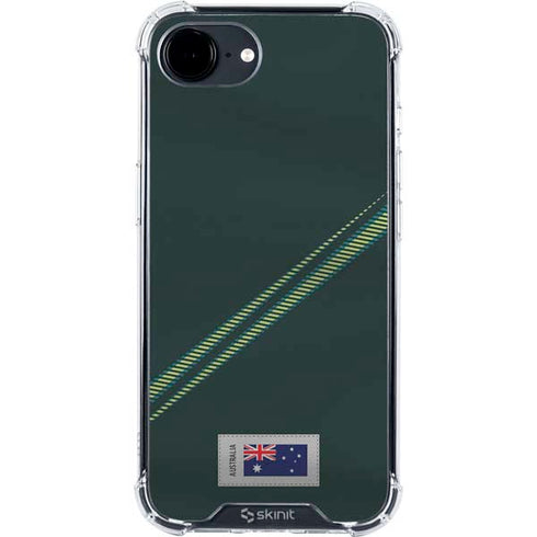 Australia Soccer Flag iPhone 16e Clear Case
