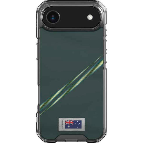 Australia Soccer Flag iPhone 17 Air Clear Case