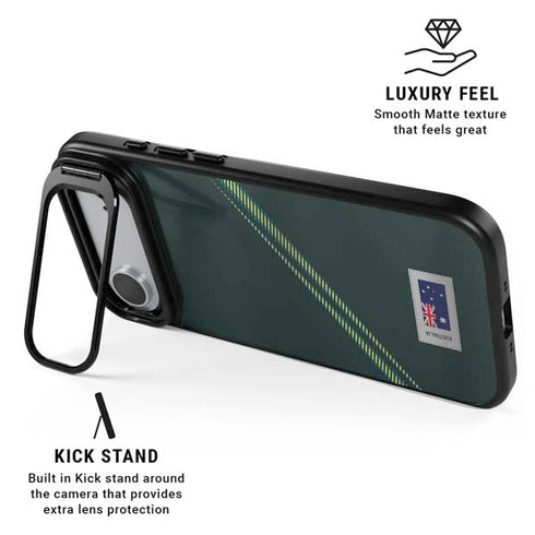 Australia Soccer Flag iPhone 17 Air Kickstand Case
