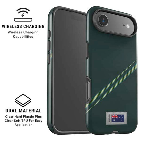 Australia Soccer Flag iPhone 17 Air Magsafe Impact Case