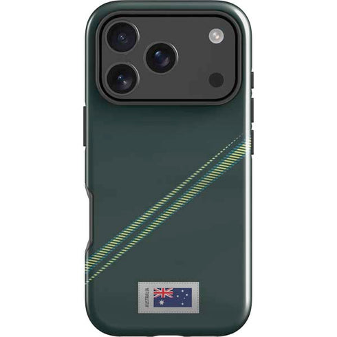 Australia Soccer Flag iPhone 17 Pro Impact Case