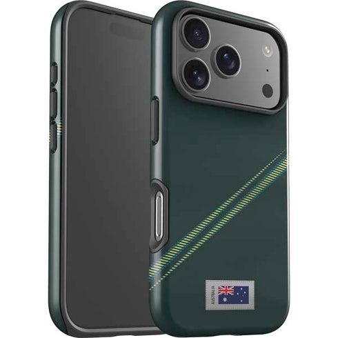 Australia Soccer Flag iPhone 17 Pro Max Impact Case