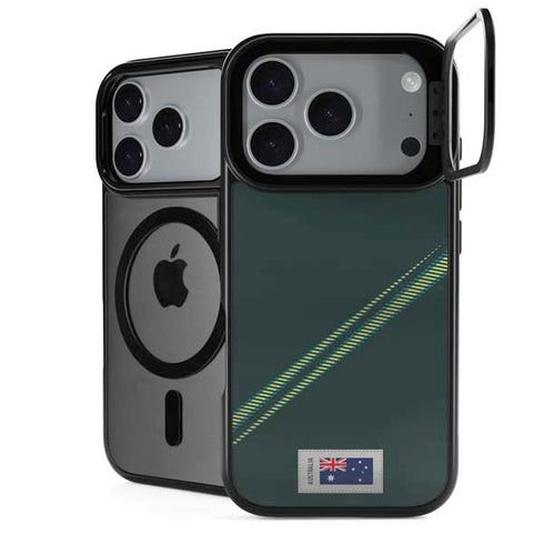 Australia Soccer Flag iPhone 18 Pro Kickstand Case