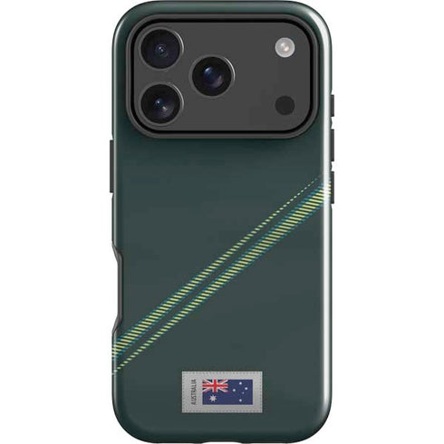 Australia Soccer Flag iPhone 18 Pro Max Impact Case