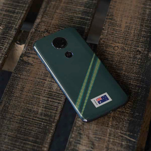 Australia Soccer Flag Moto E5 Plus Skin