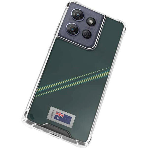 Australia Soccer Flag Moto G Play 5G (2025) Clear Case
