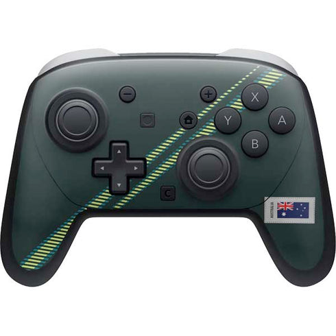 Australia Soccer Flag Nintendo Switch 2 (2025) Pro Controller Skin