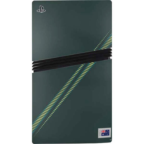 Australia Soccer Flag PS5 Pro Disk Console Skin