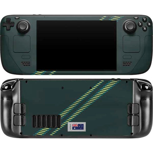 Australia Soccer Flag Steam Deck Handheld Gaming Computer OLED Skin