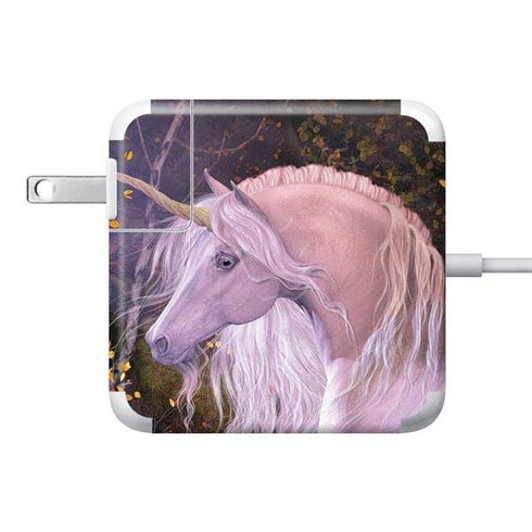Autumn Glow Unicorn by Laurie Prindle 85W Power Adapter (15 and 17 inch MacBook Pro Charger) Skin