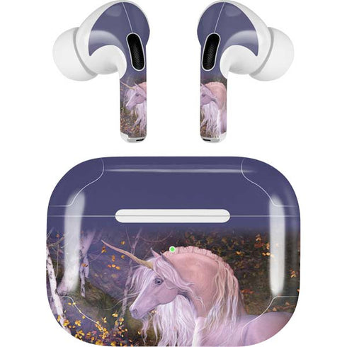 Autumn Glow Unicorn by Laurie Prindle Apple AirPods Pro Skin