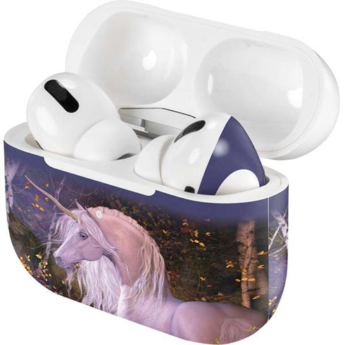 Autumn Glow Unicorn by Laurie Prindle Apple AirPods Pro Skin