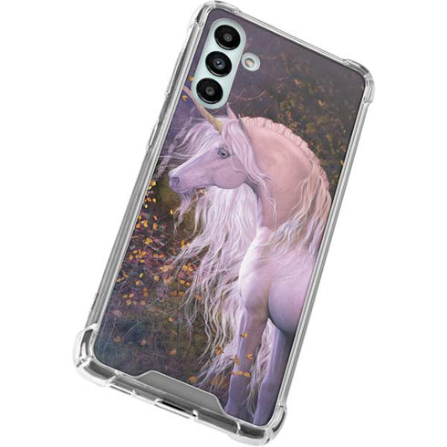 Autumn Glow Unicorn by Laurie Prindle Galaxy A13 5G Clear Case