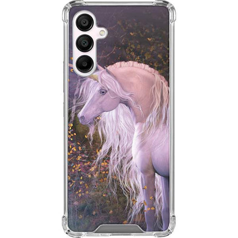 Autumn Glow Unicorn by Laurie Prindle Galaxy A16 5G Clear Case
