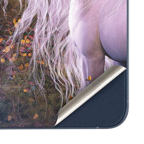 Autumn Glow Unicorn by Laurie Prindle Galaxy A35 5G Skin