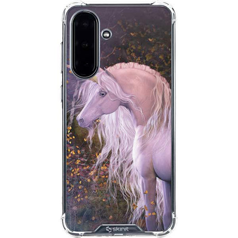 Autumn Glow Unicorn by Laurie Prindle Galaxy A36 5G Clear Case