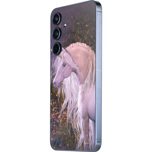 Autumn Glow Unicorn by Laurie Prindle Galaxy A36 5G Skin