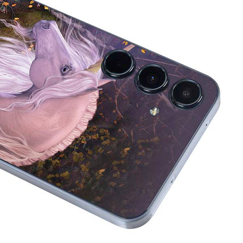 Autumn Glow Unicorn by Laurie Prindle Galaxy A36 5G Skin