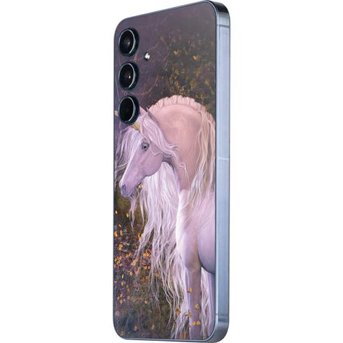 Autumn Glow Unicorn by Laurie Prindle Galaxy A55 5G Skin