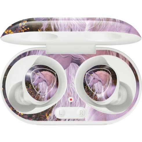 Autumn Glow Unicorn by Laurie Prindle Galaxy Buds Plus Skin