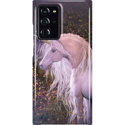 Autumn Glow Unicorn by Laurie Prindle Galaxy Cases