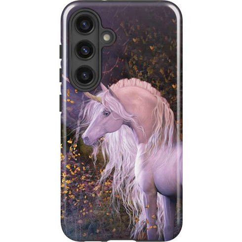 Autumn Glow Unicorn by Laurie Prindle Galaxy S25 Impact Case