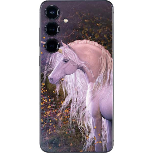 Autumn Glow Unicorn by Laurie Prindle Galaxy S25 Plus Skin