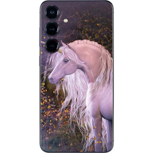Autumn Glow Unicorn by Laurie Prindle Galaxy S25 Skin