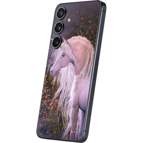 Autumn Glow Unicorn by Laurie Prindle Galaxy S24 Skin
