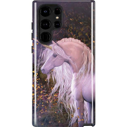 Autumn Glow Unicorn by Laurie Prindle Galaxy Cases