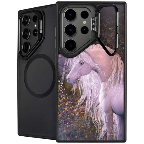 Autumn Glow Unicorn by Laurie Prindle Galaxy S24 Ultra Kickstand Case