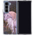 Autumn Glow Unicorn by Laurie Prindle Galaxy Z Fold5 5G Clear Case