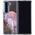 Autumn Glow Unicorn by Laurie Prindle Galaxy Z Fold6 Clear Case